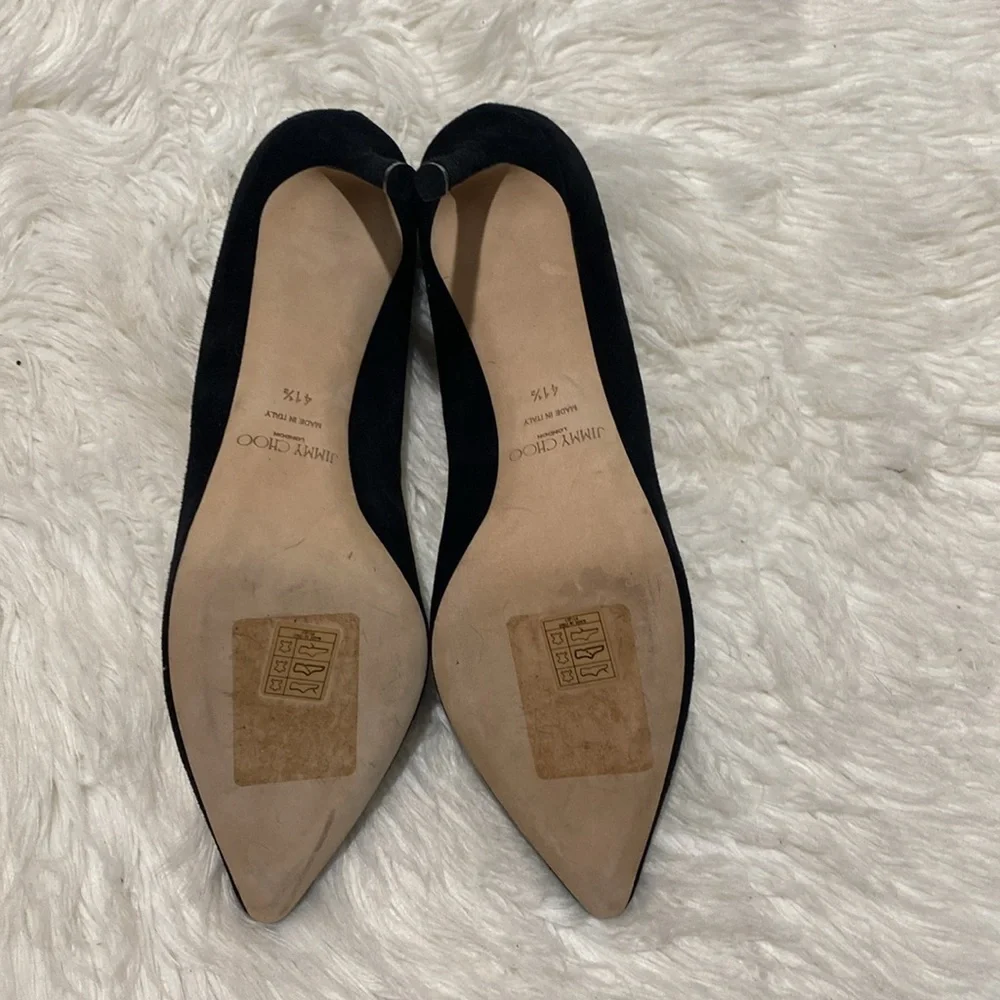 Jimmy Choo Romy 85 suede pump size 41.5EU